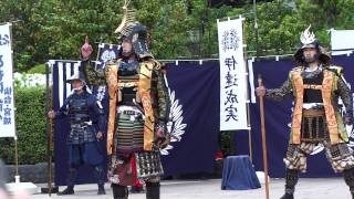 伊達武将隊／大崎ふれあい市in仙台　演武1