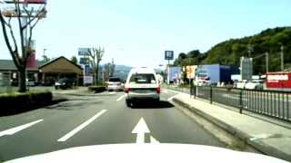 【車載動画】　【2013年　GW　旅行　2日目】　5　日田市内へ