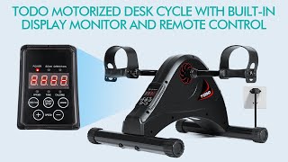 TODO Under Desk Pedal Exerciser// Mini Exercise Bike// Rehabilitation Bike