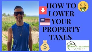 how to lower your property taxes in California