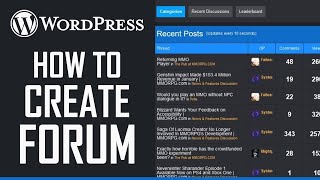 How To Make A Forum Using WordPress - Easy 2025 Tutorial
