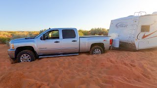 Chevy HD Super Stuck, Can The Morrvair Do It Alone?