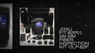 JDSU FIT-82P01 SM MM Fiber Inspection Kit OLP-82P