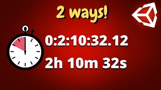 Count Down Timer & Text Format! Unity C# Tutorial - Easy