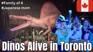 Dinos Alive Exhibit in Toronto [VLOG]