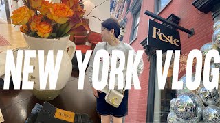 【NY VLOG】街ブラ散歩｜NY発祥ブランド｜お洒落な雑貨店｜パン屋さん｜ブロードウェイ