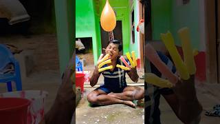 Anaya aa gao #funny #poppingballon #cutebaby