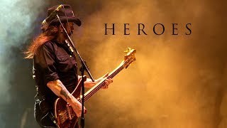 Motörhead  "Heroes"  (David Bowie Cover)
