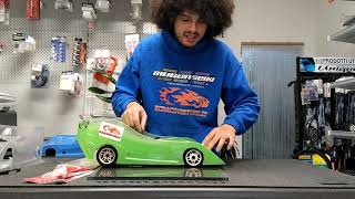 Tutorial RC modellismo by RCracingstore.it: i segreti della carrozzeria 1/8 on road