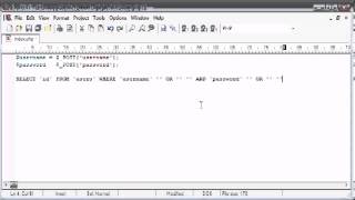 Beginner PHP Tutorial 152 - SQL Injection Part 2