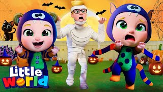 Happy Halloween! Trick Or Treat? | Kids Songs & Nursery Rhymes by Little World