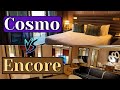 Encore Vs Cosmo: Panoramic King Suite Vs Terrace Studio King Fountain View | TVPVS 10