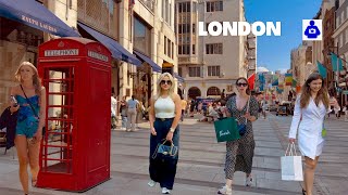 London Summer Walk 🇬🇧 Mayfair, New Bond Street to Hanover Square | Central London Walking Tour. HDR