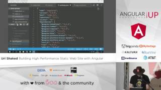 Uri Shaked - Building High Performance Static Web Site with Angular | AngularUP 2017