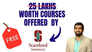 Stanford Launched FREE Courses with Certificates!🔥 Free Online Courses!