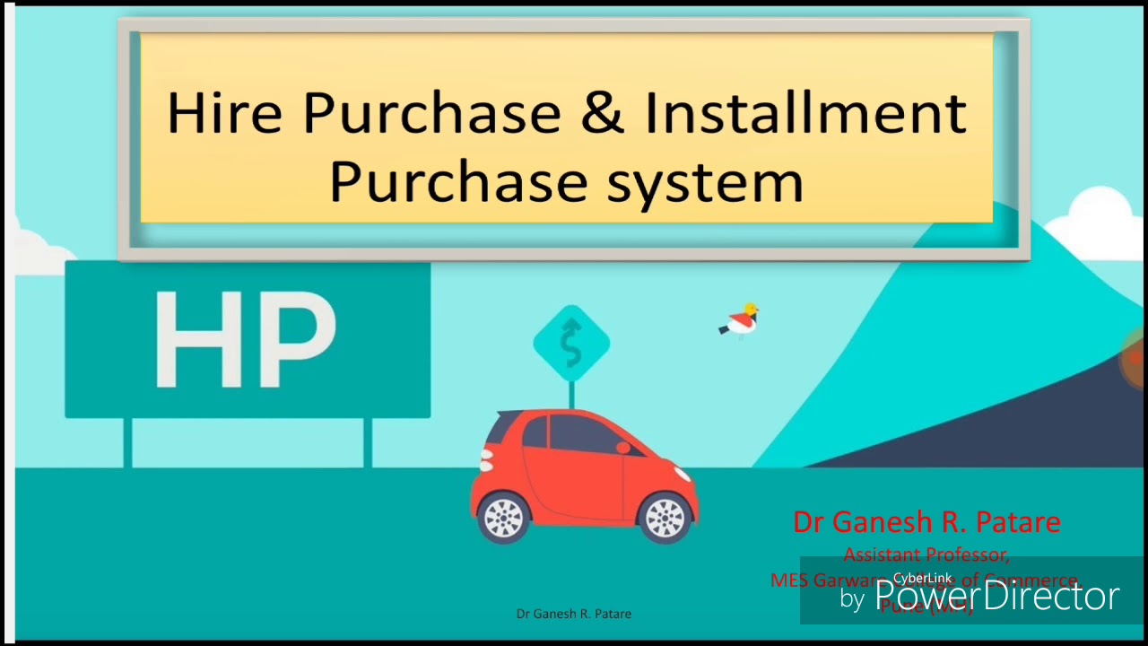 What Is Hire Purchase System|| Installment System|| - YouTube