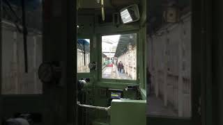 前面展望動画　阪堺電車モ１６１　天王寺駅前に到着