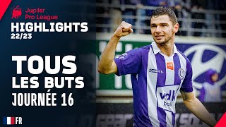 TOUS LES BUTS 🚀⚽Jupiler Pro League Highlights GD16