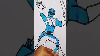 power rangers easy drawing step by step @fun with Hassan