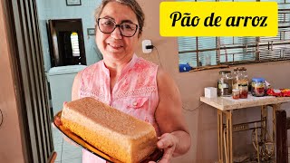 PÃO DE ARROZ  SEM  LEITE ,SEM FARINHA  | MACIO E CROCANTE .