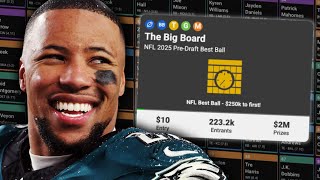 2025 Best Ball Has ARRIVED | Underdog Big Board Draft