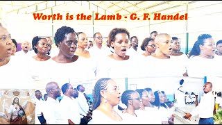 Worth is the Lamb (Astahili Mwanakondoo) - G. F. Handel || Live Performance #kwayakatoliki