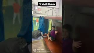 First AC Cupey | Train Journey From Nanded To Delhi | Neeta Kumar