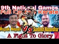 Rupak Nepali Vs Sandesh Manandhar || 9th National Games || Full-Contact Karate