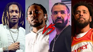 Kendrick Lamar Disses Drake & J Cole On New Track With Future... "There Is No Big 3 Its Just Big ME"