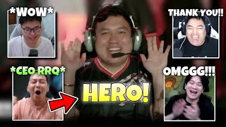 THANK YOU GEEK FAM!! RRQ to PLAYOFFS!! RRQ CEO \u0026 STREAMERS REACTION… 🤣