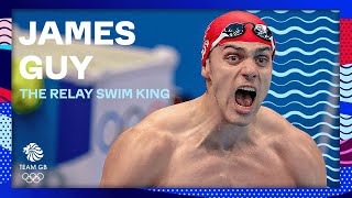 The Relay Swim King 🏊‍♂️👑 | James Guy's Medal Moments | Rio 2016 & Tokyo 2020