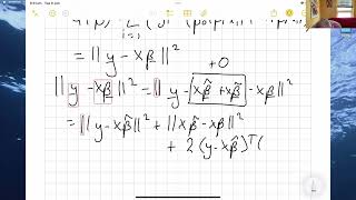 Least squares estimation