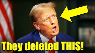 Fox News CAUGHT REMOVING THIS VIDEO from Trump Interview!