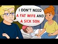 Cartoon - He Left His Wife Because He Deserved Better  - Thoughtful Story | AmoMama