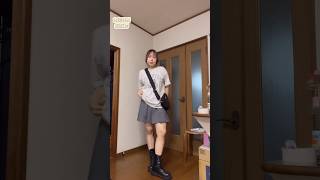 女友達と遊ぶ時の【着痩せコーデ】