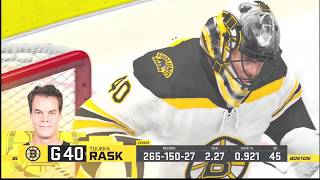 (EA SPORTS NHL 20) PS4 Season Gameplay (Boston Bruins vs Dallas Stars) 10 03 2019