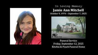 Jamie Mitchell Funeral Service