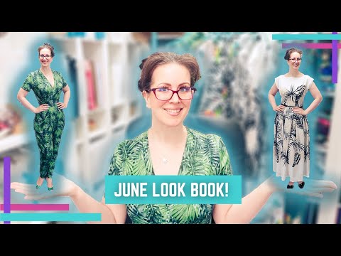 June 2022 Sewn Look Book :: The end of the Cobra bodice and the beginning of all leaves!