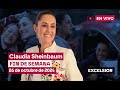 Claudia Sheinbaum fin de semana, 26 de octubre de 2024 | EN VIVO