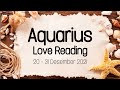 #Aquarius ❤️ 20 - 31 Desember 2021 #Tarot #LoveReading #Jodoh #Cinta #BacaTarot #Ramalan