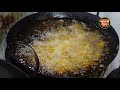 street side chilli gobi making chilli gobi recipe restaurant style making gobi chilli fastfood