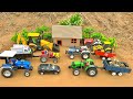 Mini tractor trolley videos | tractor jcb | tractor video | jcb | gadi@MrDevCreators