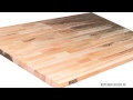 Wood Countertops, Kitchen Island Tops | Butcher Block Co. Video