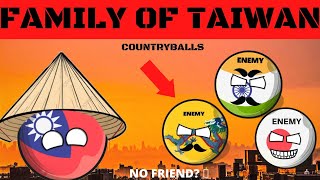 Countryballs - Family of Taiwan 🇹🇼😡