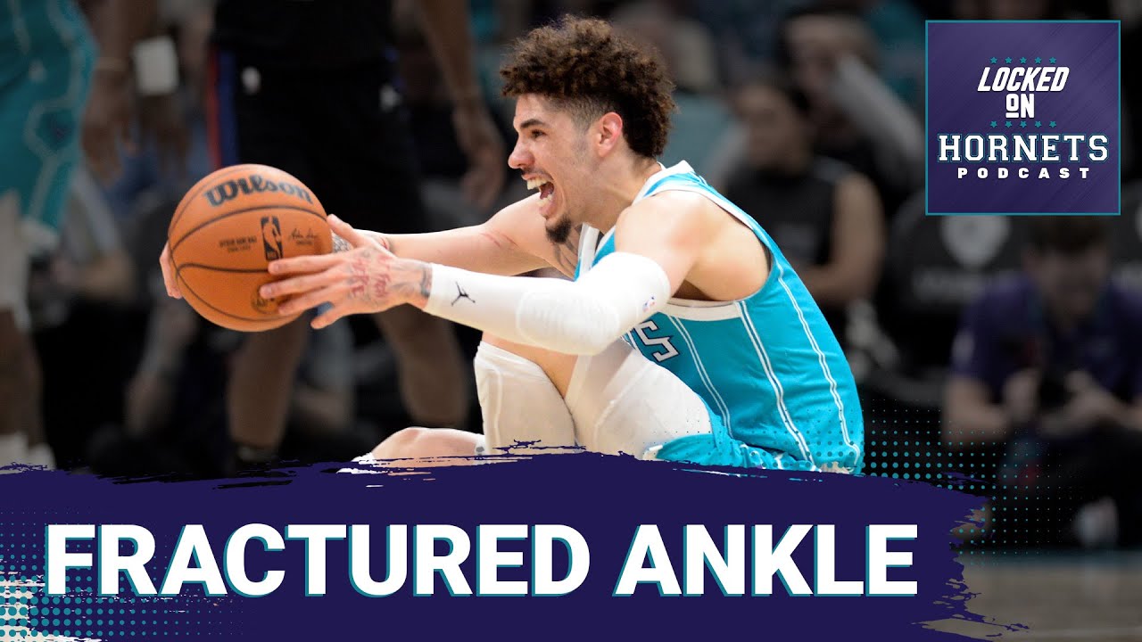 LaMelo Ball Fractures Right Ankle, After Multiple Left Ankle Sprains ...