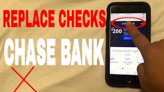 3 Ways To Order Chase Replacement Checks