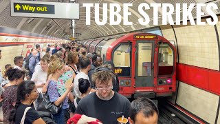 London Tube Strike Today, London Underground Tubes Thousands of Commuters Face Severe Delay!