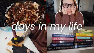 DAYS IN MY LIFE | Cooking Fail, Practicing Permanent Makeup, Birthday Book Haul