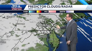 Dry Tuesday Night, Wintry Mix Late Wednesday