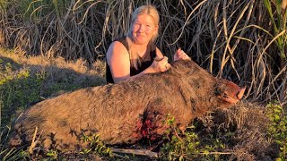 Family hunt & dual row cane boars